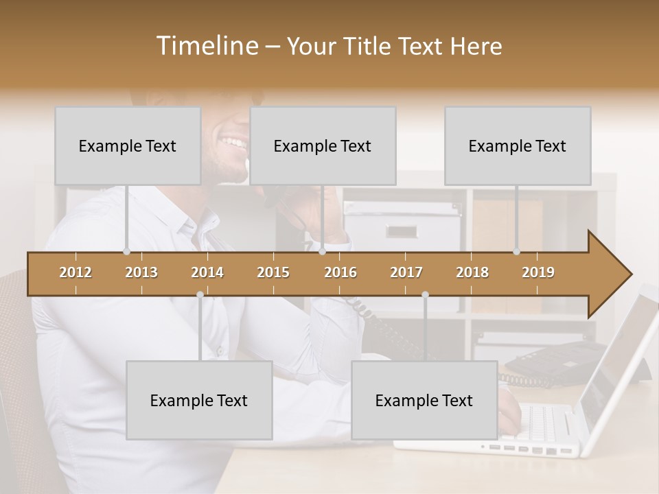 Listen Service Student PowerPoint Template