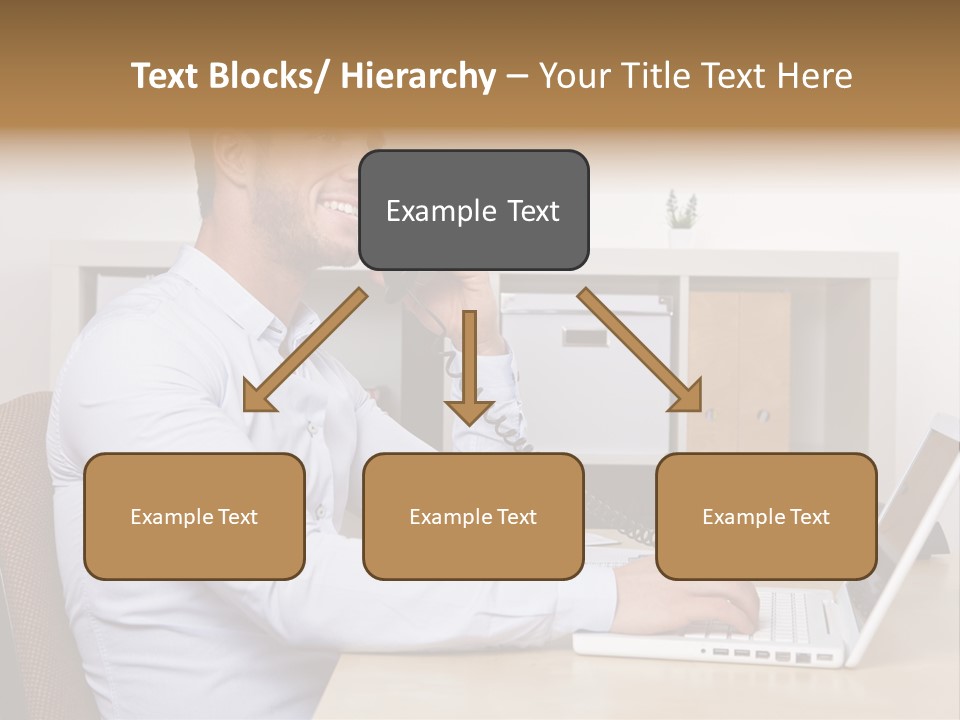 Listen Service Student PowerPoint Template
