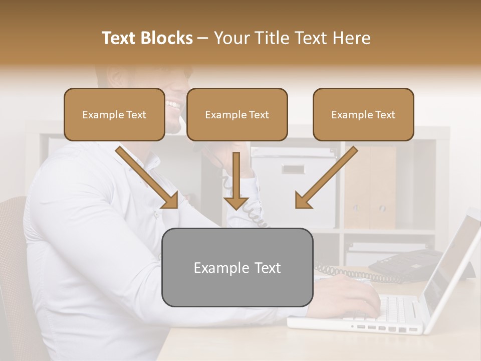 Listen Service Student PowerPoint Template