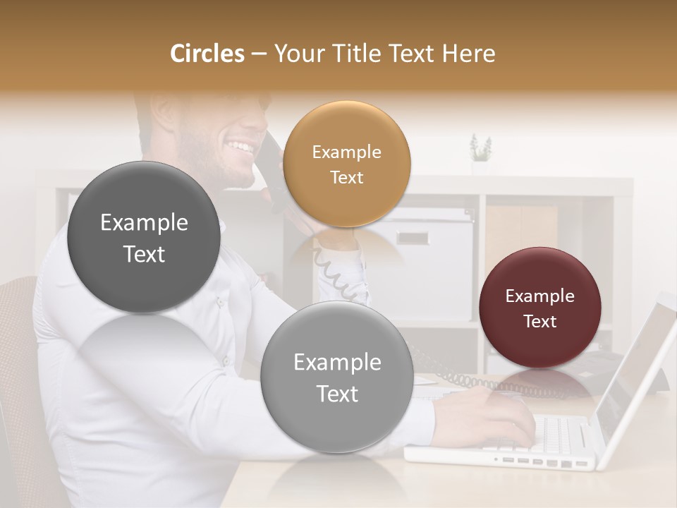 Listen Service Student PowerPoint Template