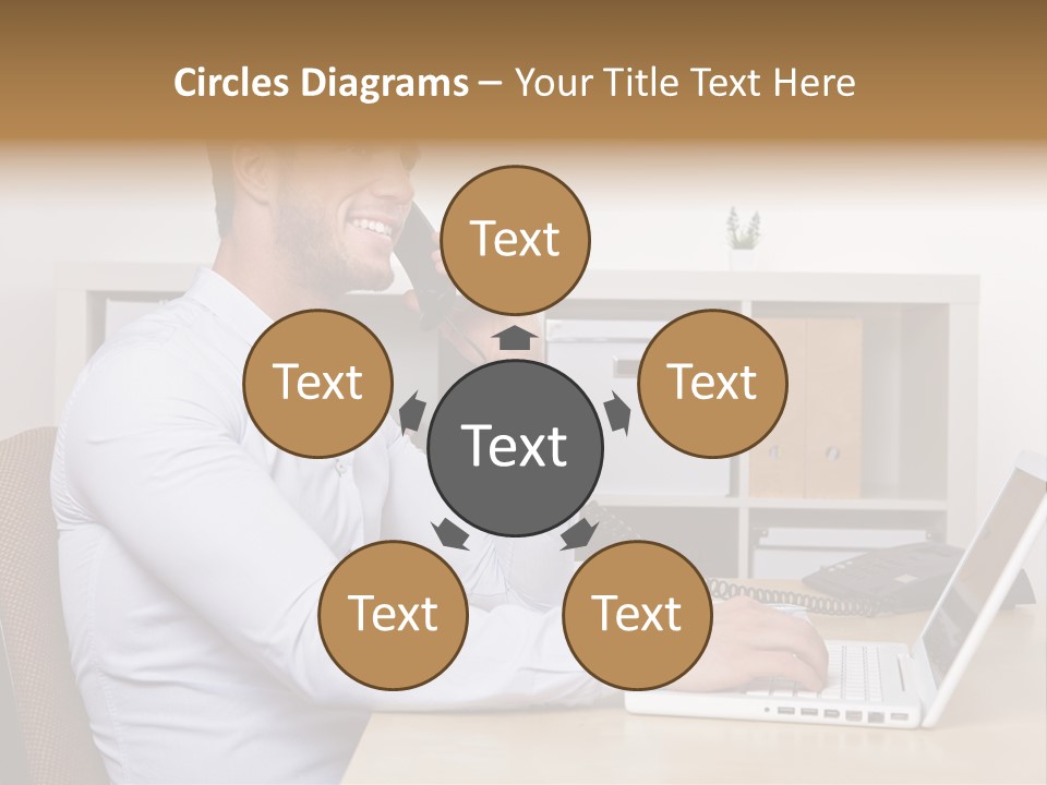 Listen Service Student PowerPoint Template