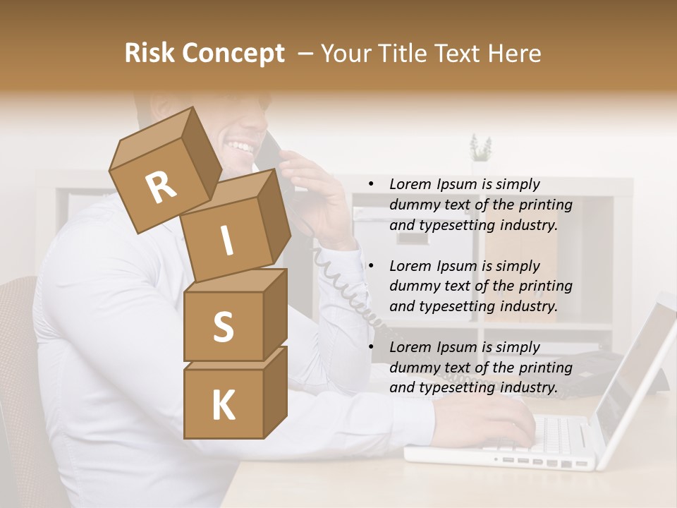 Listen Service Student PowerPoint Template