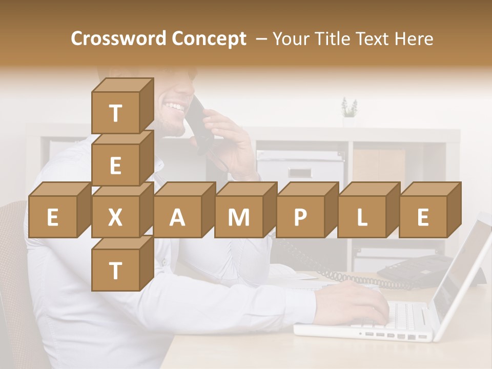 Listen Service Student PowerPoint Template