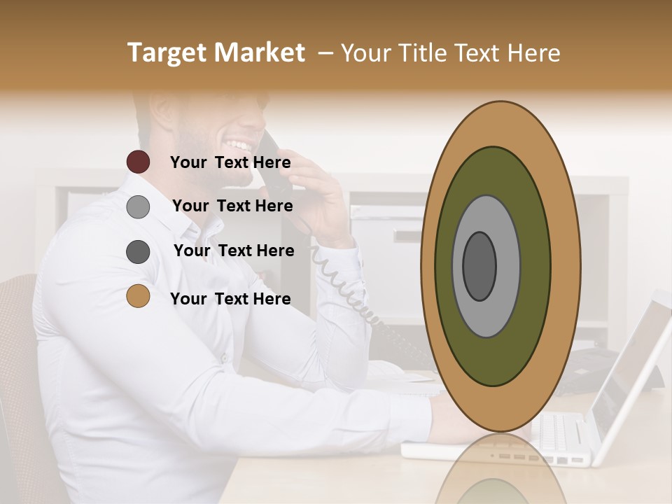 Listen Service Student PowerPoint Template