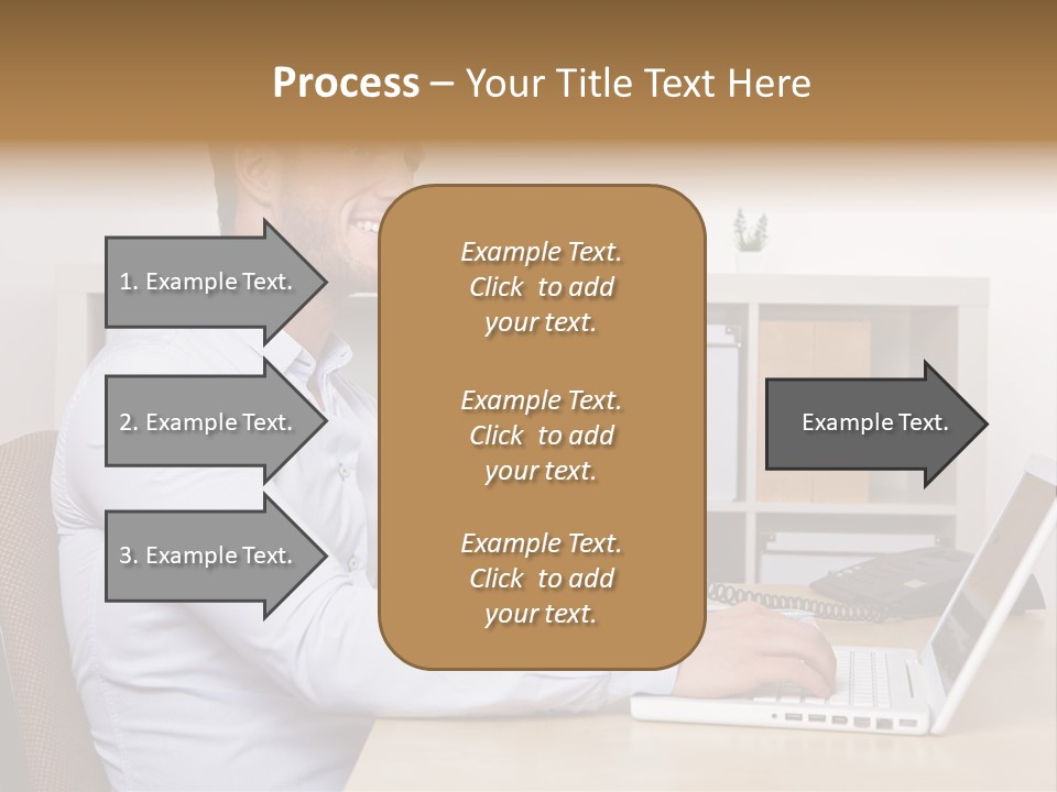 Listen Service Student PowerPoint Template