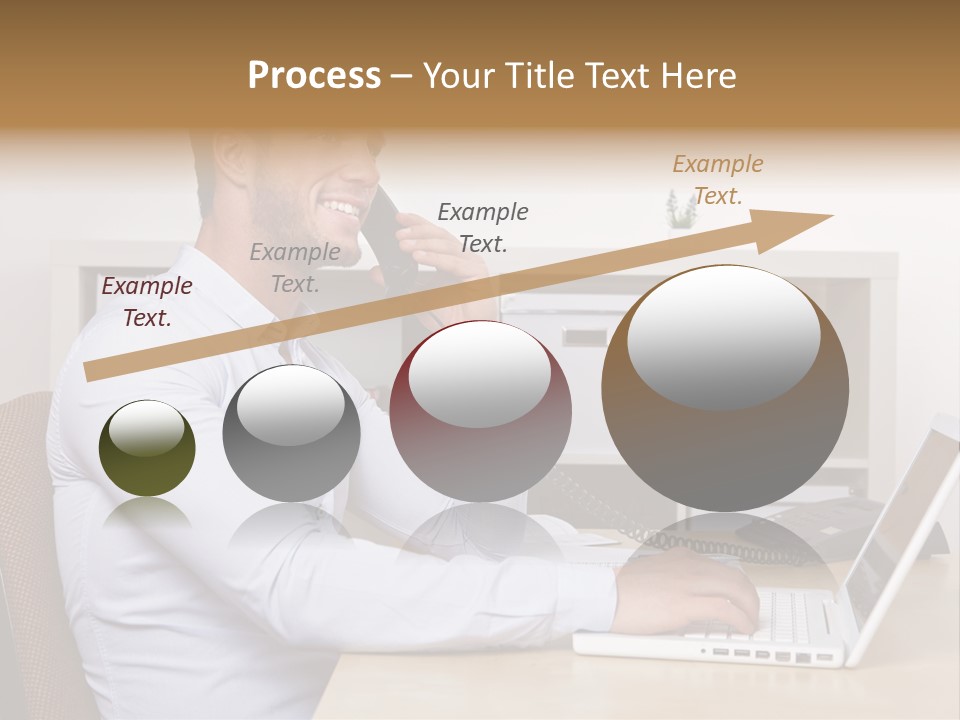 Listen Service Student PowerPoint Template