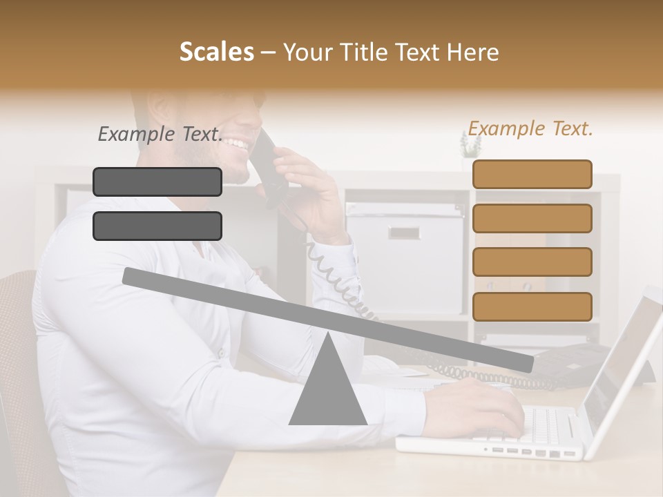 Listen Service Student PowerPoint Template