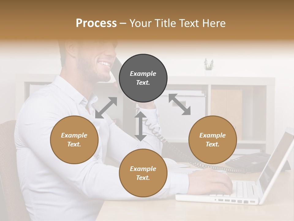 Listen Service Student PowerPoint Template