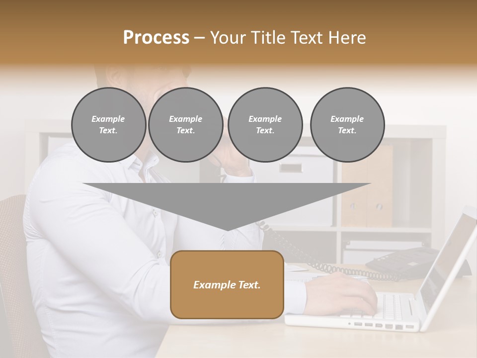 Listen Service Student PowerPoint Template