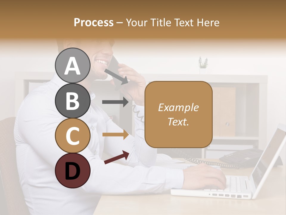 Listen Service Student PowerPoint Template