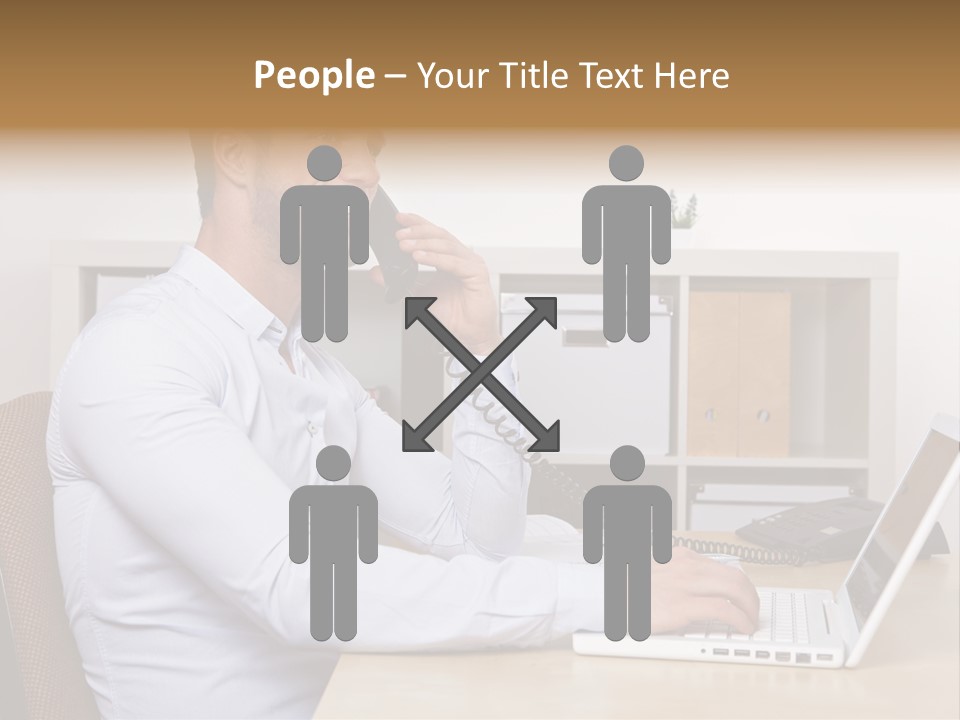 Listen Service Student PowerPoint Template