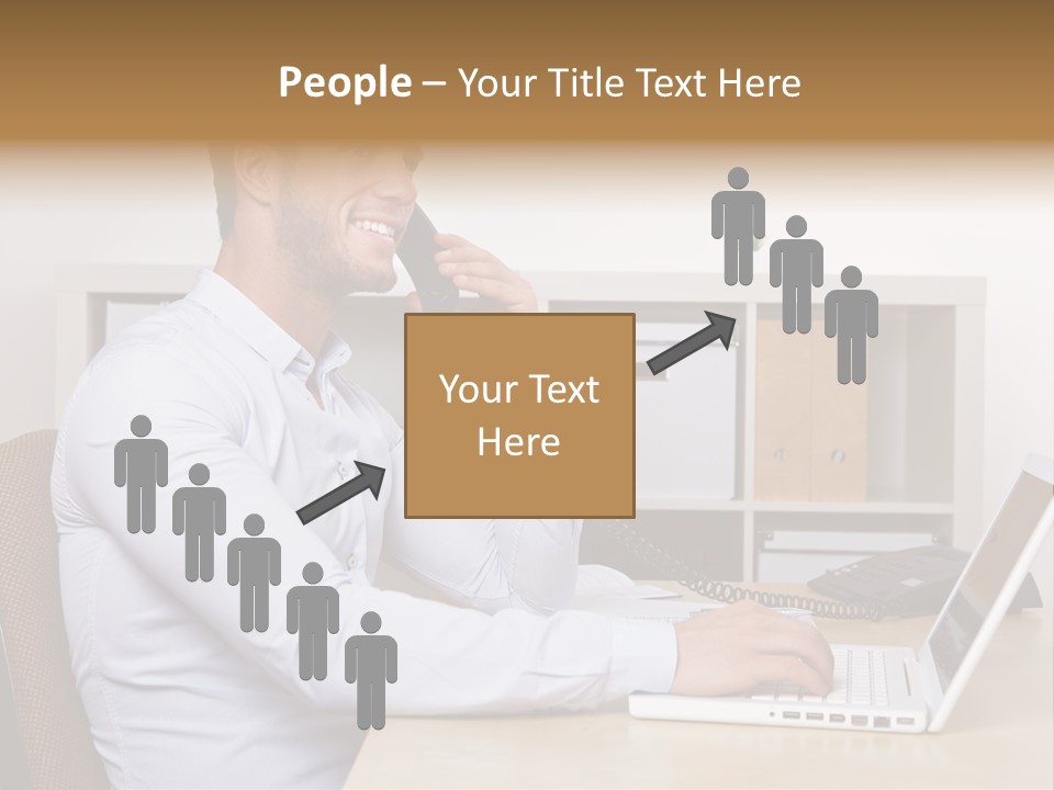 Listen Service Student PowerPoint Template