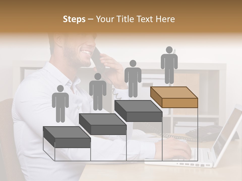 Listen Service Student PowerPoint Template