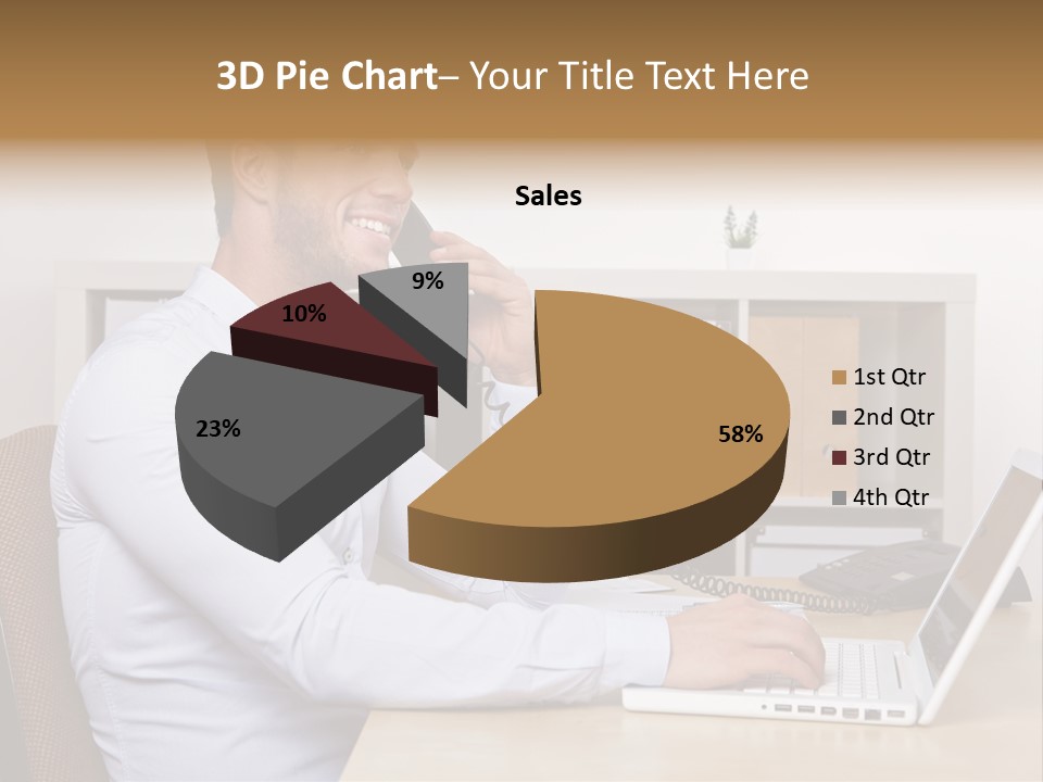 Listen Service Student PowerPoint Template