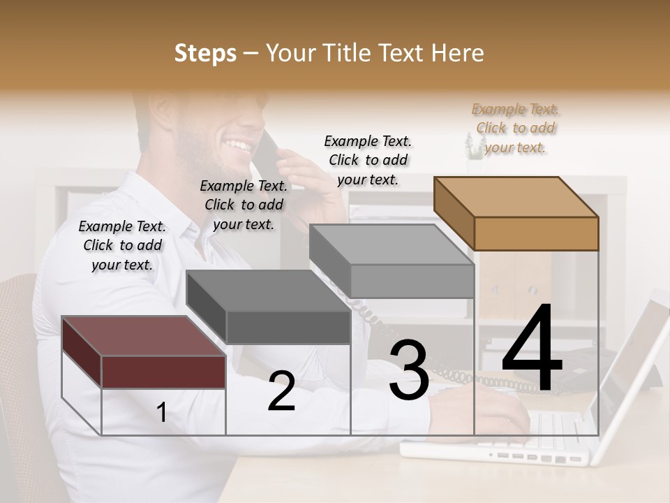 Listen Service Student PowerPoint Template