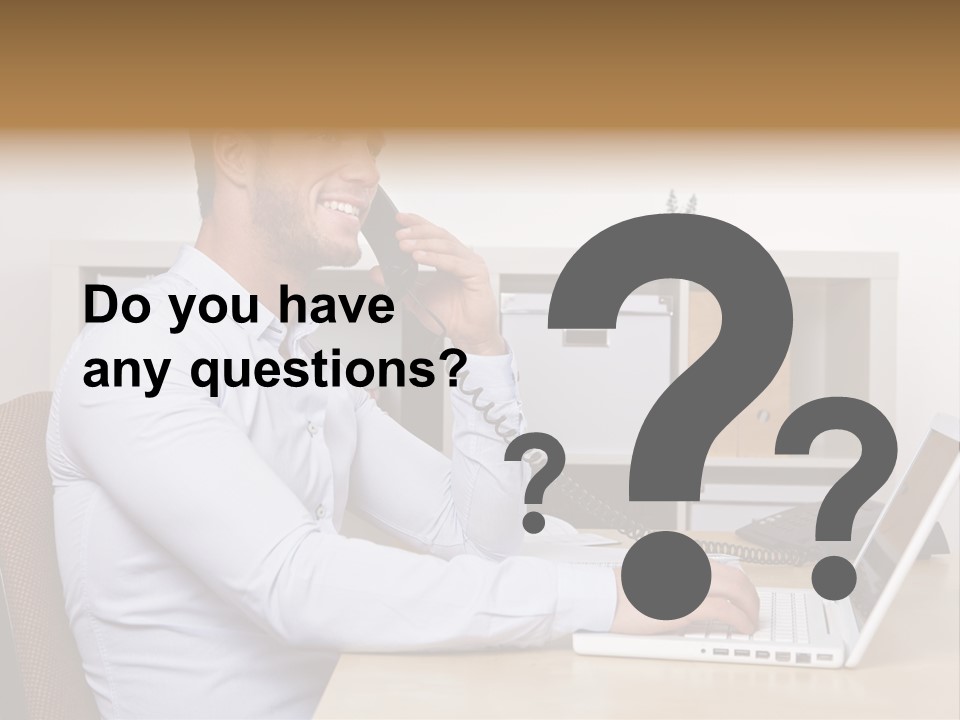 Listen Service Student PowerPoint Template