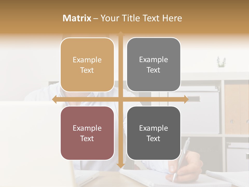 Learn Notepad Table PowerPoint Template
