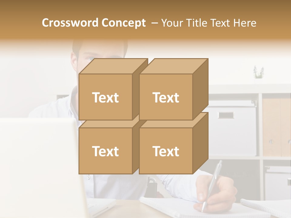 Learn Notepad Table PowerPoint Template