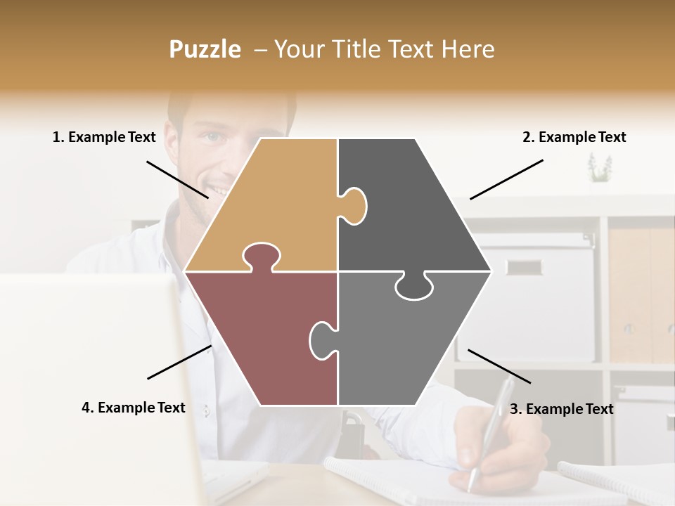 Learn Notepad Table PowerPoint Template