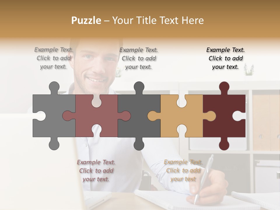 Learn Notepad Table PowerPoint Template