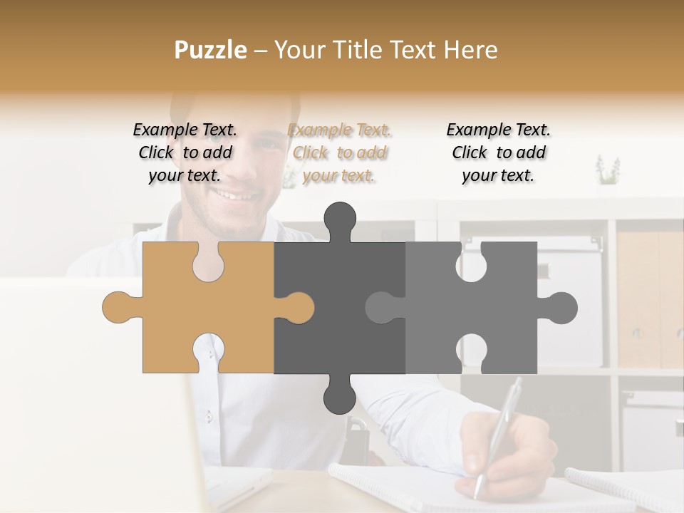 Learn Notepad Table PowerPoint Template