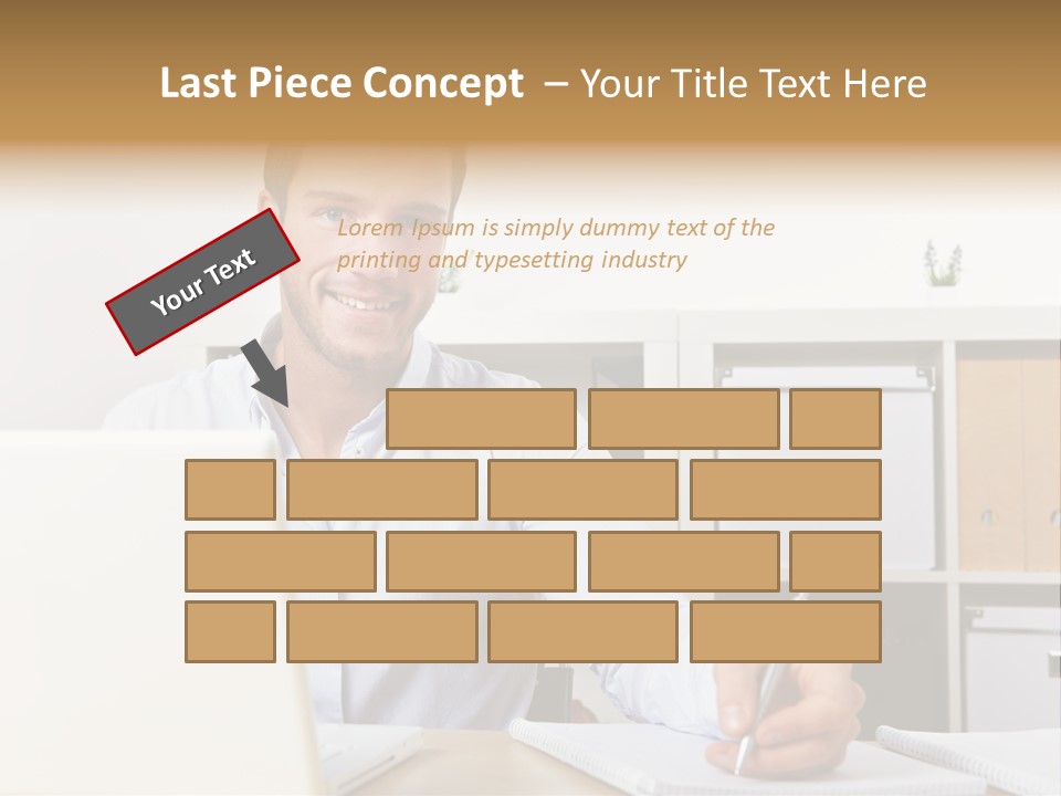 Learn Notepad Table PowerPoint Template