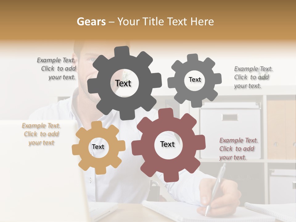 Learn Notepad Table PowerPoint Template