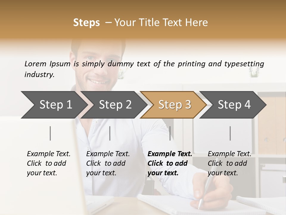 Learn Notepad Table PowerPoint Template