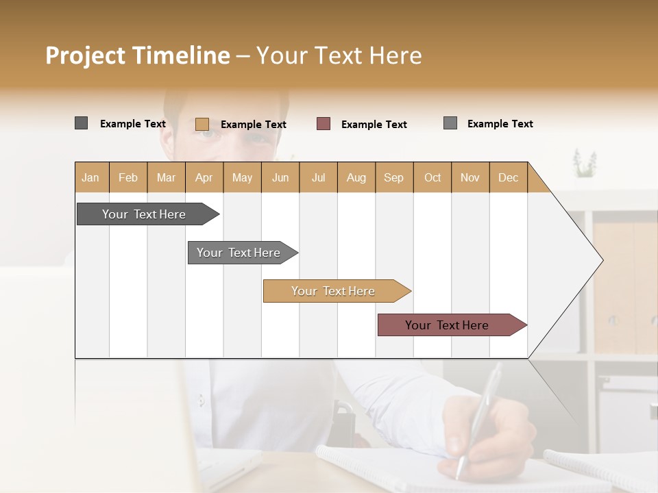 Learn Notepad Table PowerPoint Template