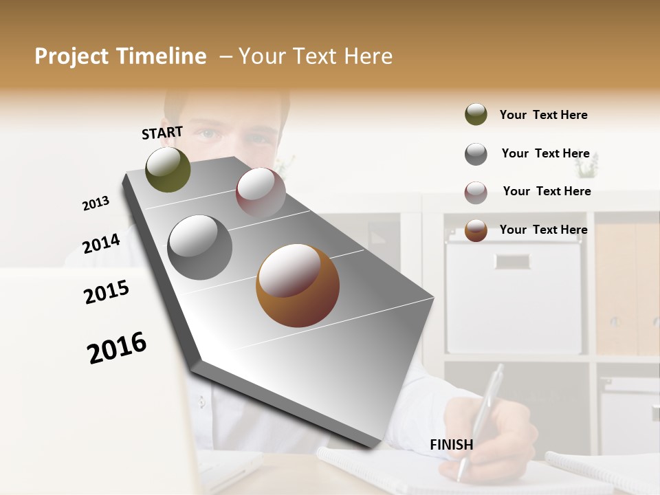 Learn Notepad Table PowerPoint Template