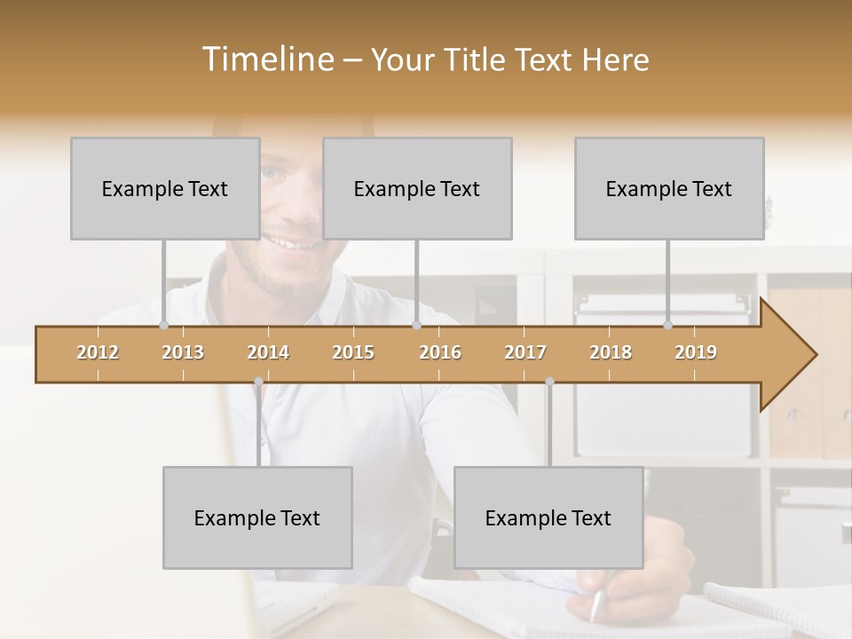 Learn Notepad Table PowerPoint Template