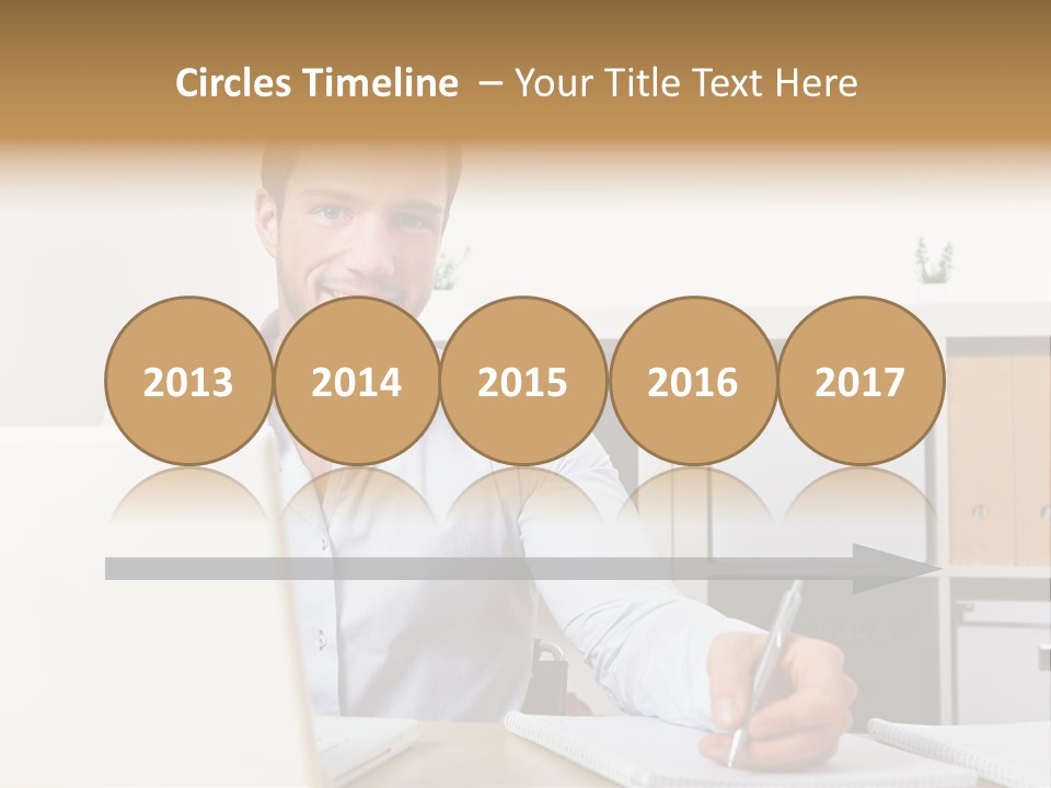 Learn Notepad Table PowerPoint Template