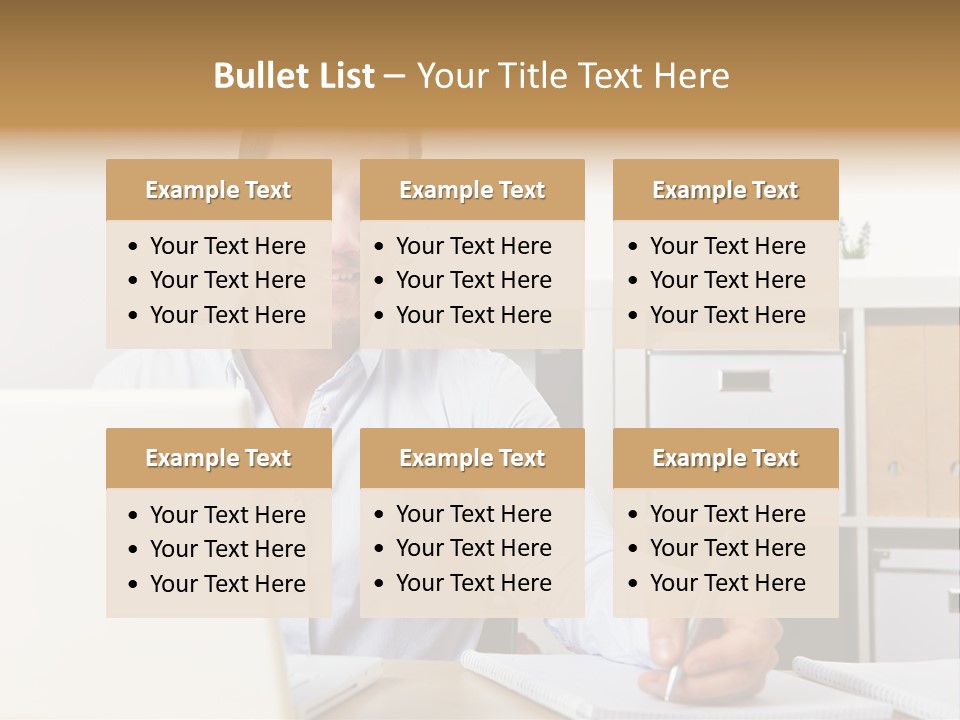Learn Notepad Table PowerPoint Template