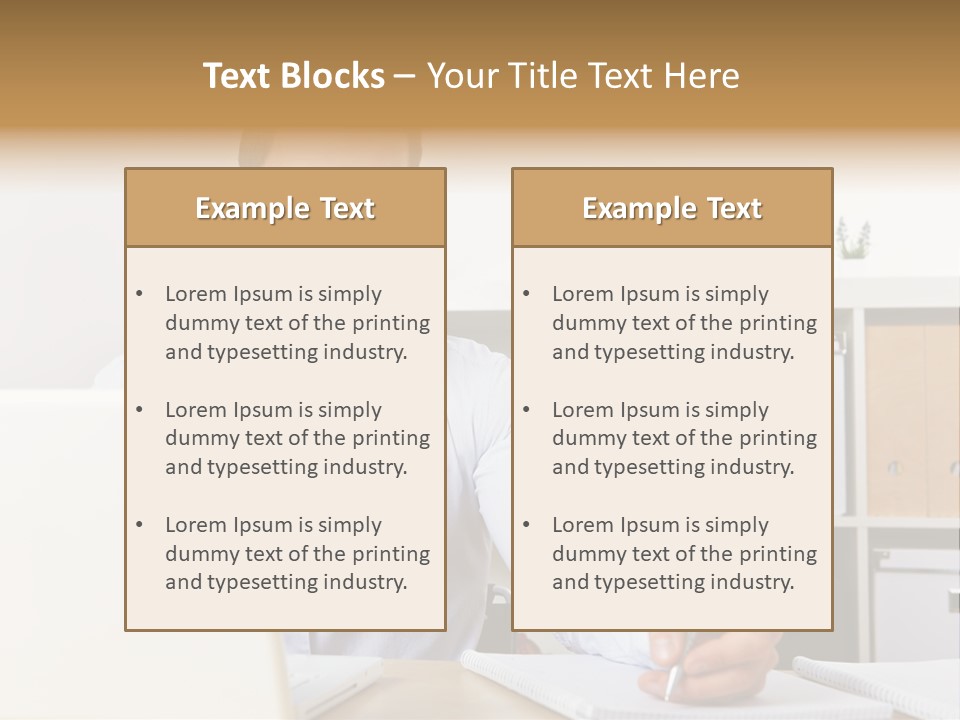 Learn Notepad Table PowerPoint Template