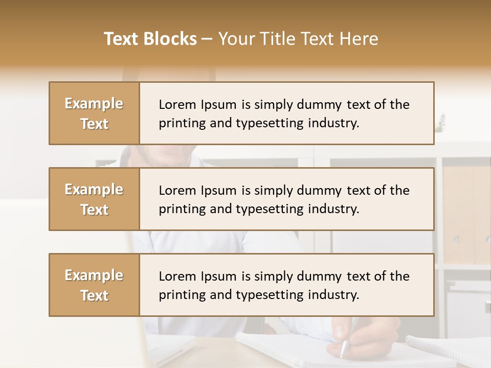 Learn Notepad Table PowerPoint Template