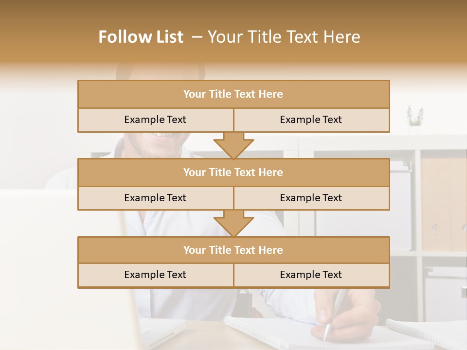 Learn Notepad Table PowerPoint Template