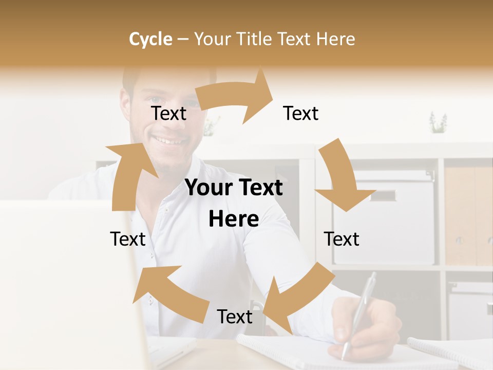 Learn Notepad Table PowerPoint Template