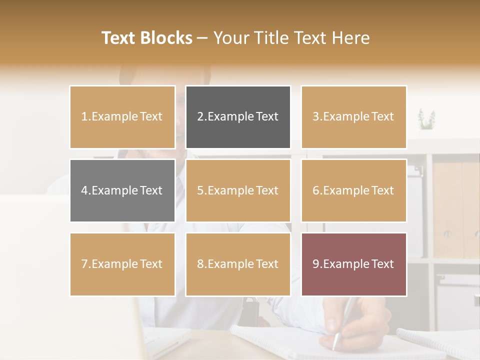 Learn Notepad Table PowerPoint Template