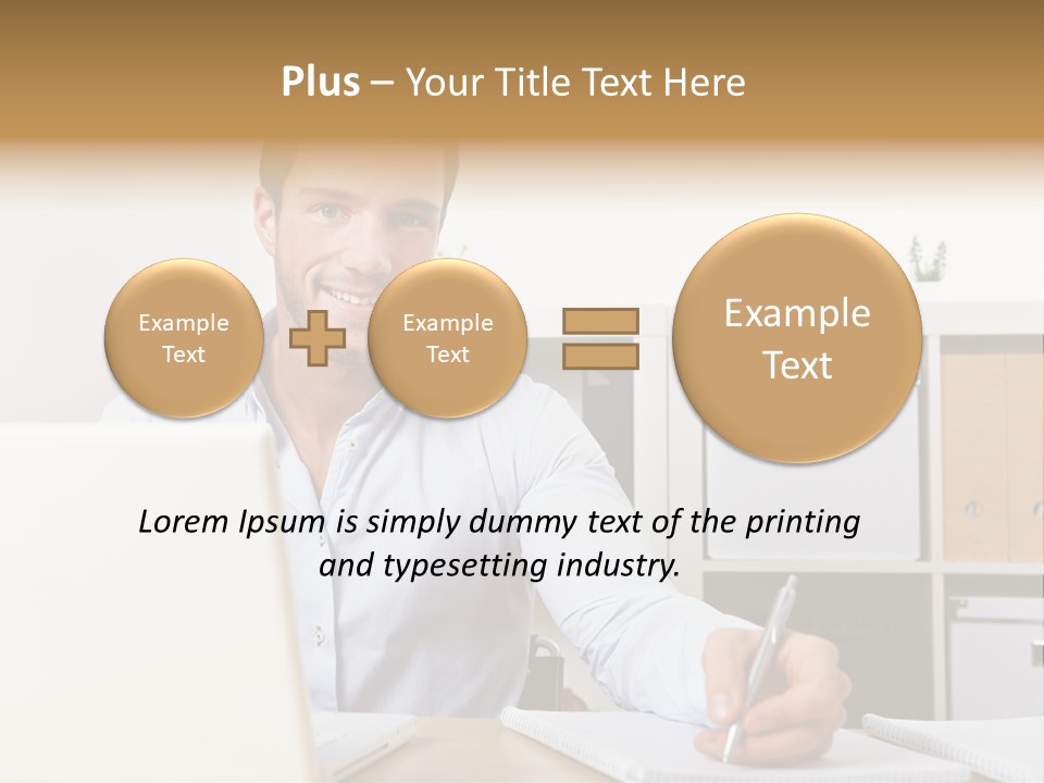 Learn Notepad Table PowerPoint Template