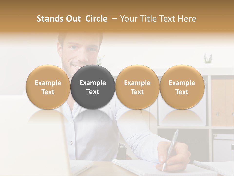 Learn Notepad Table PowerPoint Template