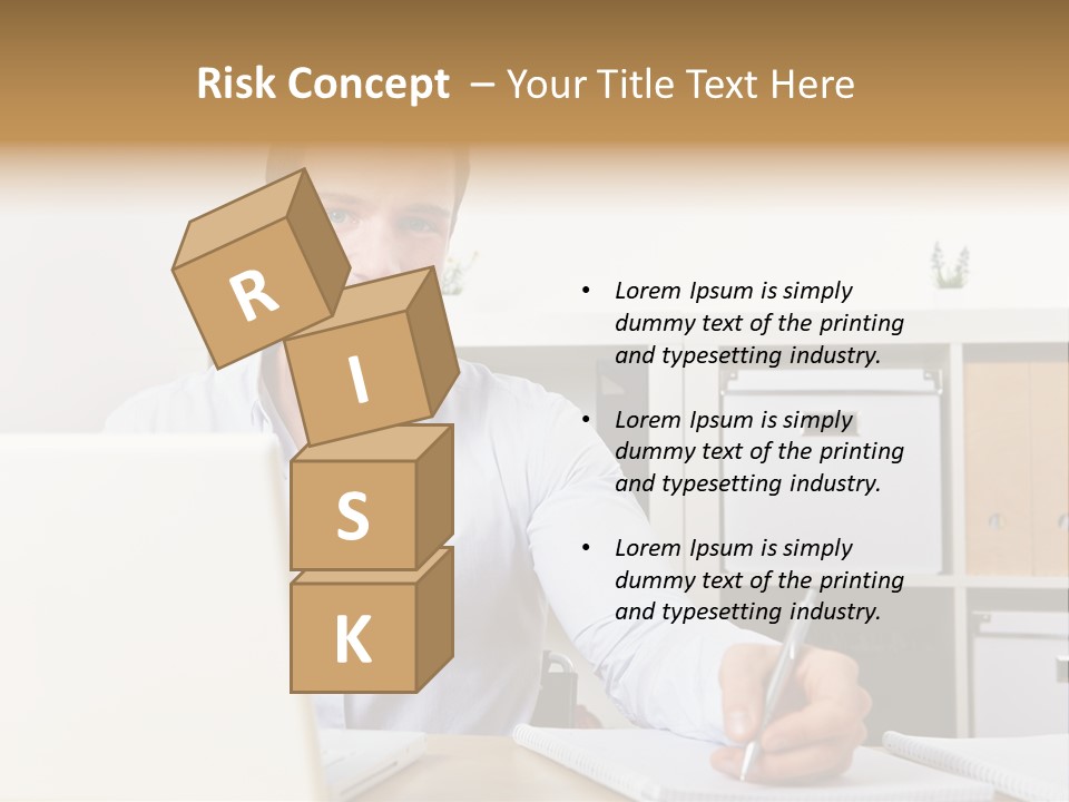 Learn Notepad Table PowerPoint Template