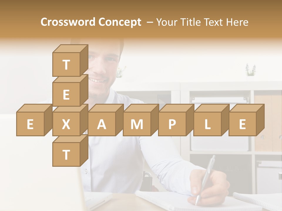 Learn Notepad Table PowerPoint Template