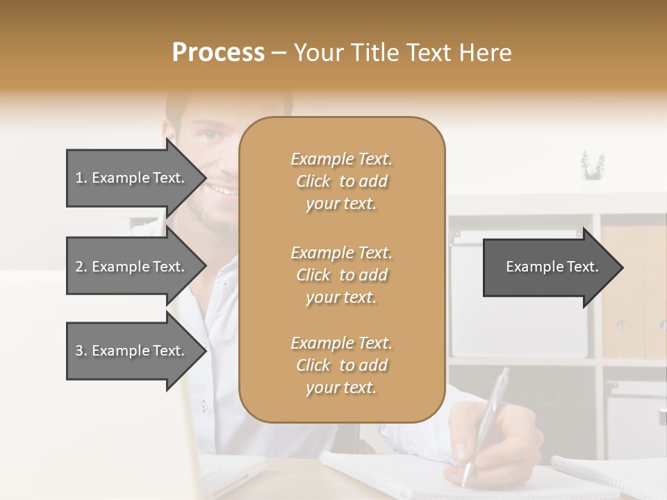 Learn Notepad Table PowerPoint Template