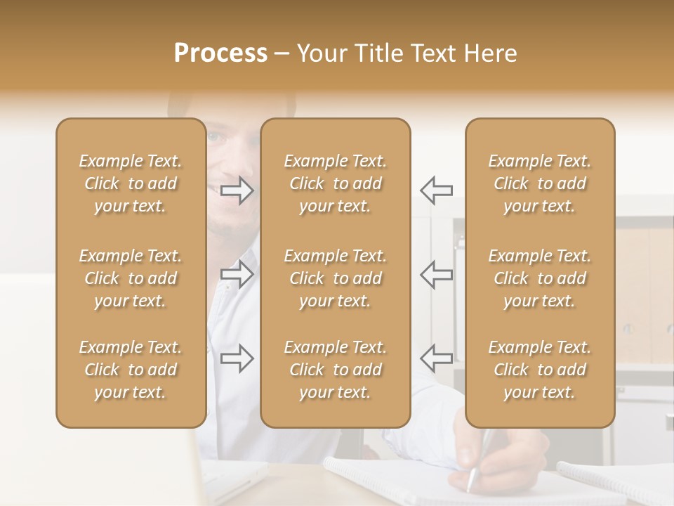 Learn Notepad Table PowerPoint Template