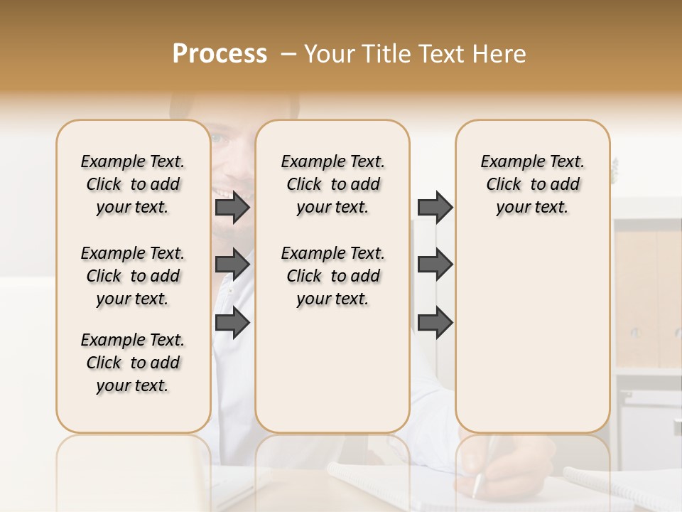 Learn Notepad Table PowerPoint Template
