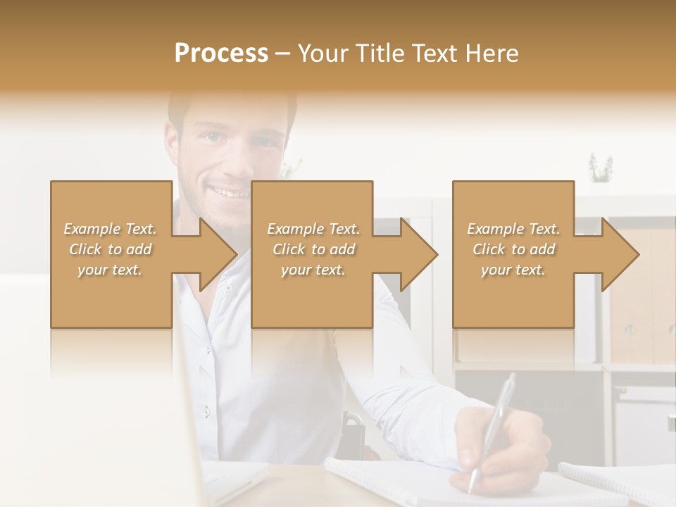 Learn Notepad Table PowerPoint Template