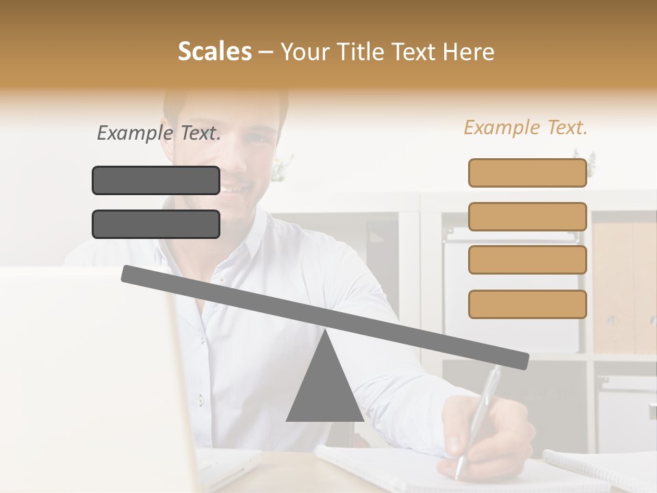 Learn Notepad Table PowerPoint Template