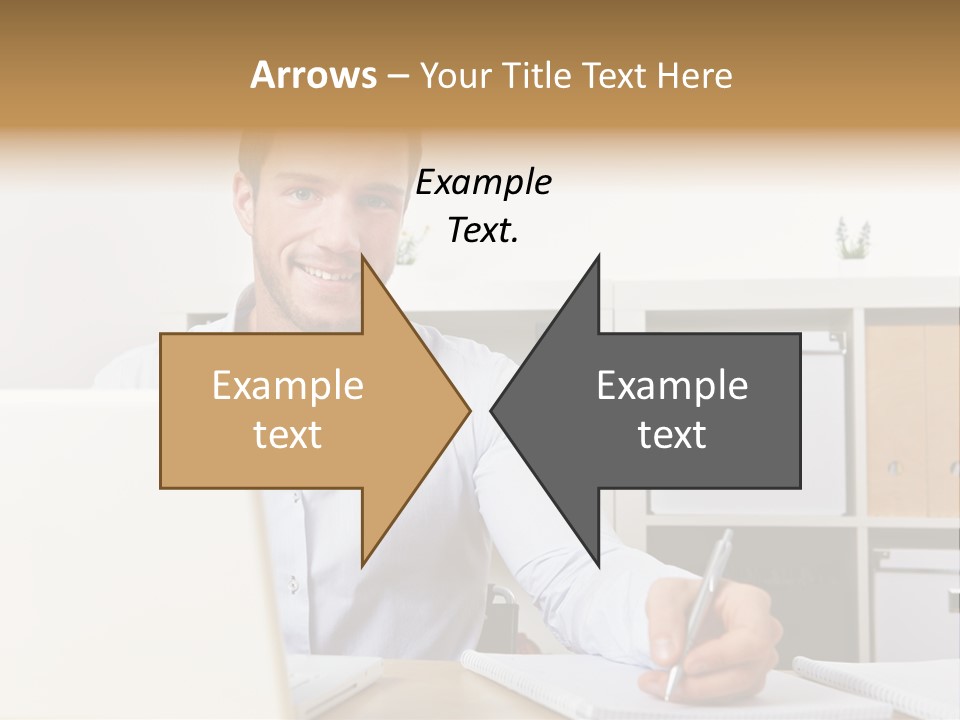 Learn Notepad Table PowerPoint Template