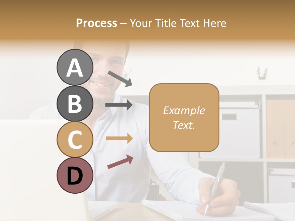 Learn Notepad Table PowerPoint Template