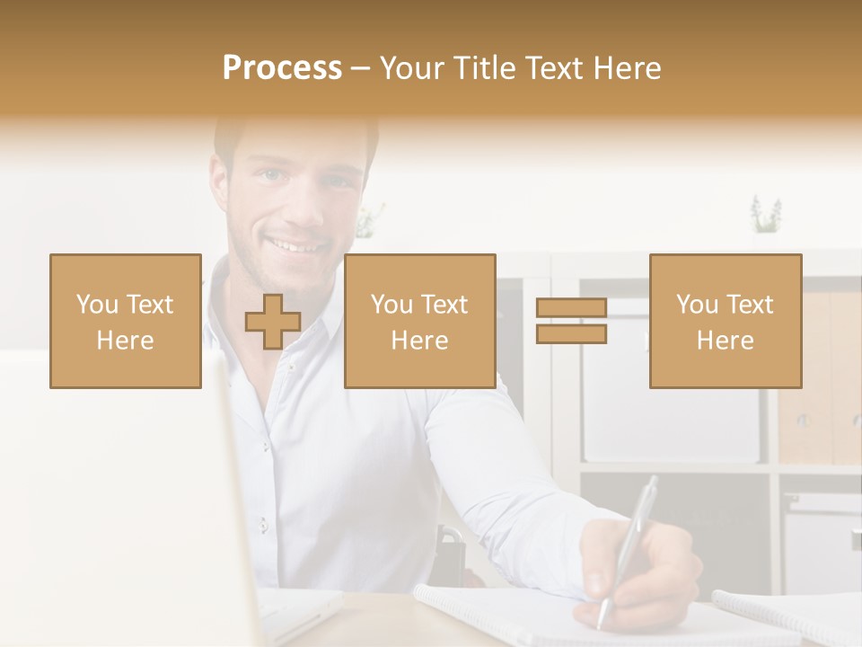 Learn Notepad Table PowerPoint Template
